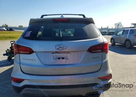2017 Hyundai Santa Fe Sport из США, поврежденный, VIN 5XYZU3LBXHG497252